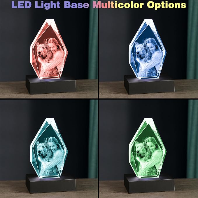 Forever in Focus: Personalized 3D Crystal Keepsakes to Honor Every Paw Print